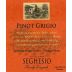 Seghesio Pinot Grigio 2010 Front Label