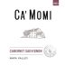 Ca' Momi Winery Cabernet Sauvignon 2023 Front Label