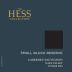 Hess Small Block Reserve Cabernet Sauvignon 2013 Front Label
