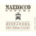 Mazzocco Dry Creek Zinfandel 2006 Front Label
