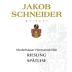 Weingut Jakob Schneider Niederhauser Hermannshohle Riesling Spatlese 2017 Front Label