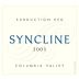 Syncline Subduction Red 2005 Front Label