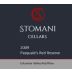 Stomani Cellars Pasquale's Red Reserve 2009 Front Label