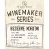 St James Winery Reserve Norton 2020 Front Label