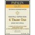 Papalin 4 Years Old Pot Still Haiti Rum Front Label