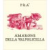 Pra Amarone della Valpolicella 2016 Front Label