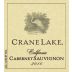 Crane Lake Cellars Cabernet Sauvignon 2010 Front Label