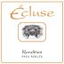 Ecluse Wines Rendition 2010 Front Label