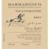 Ca' del Baio Barbaresco Vallegrande 2017 Front Label