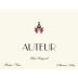 Auteur Wines Shea Vineyard Pinot Noir 2012 Front Label