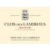 Domaine des Lambrays Clos Des Lambrays Grand Cru 2021 Front Label