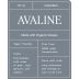 Avaline Chardonnay Front Label