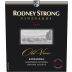 Rodney Strong Old Vines Zinfandel 2017 Front Label