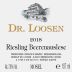 Dr. Loosen Riesling Beerenauslese (187ML) 2018 Front Label