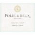 Folie a Deux Sonoma Coast Pinot Gris 2018 Front Label