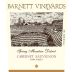 Barnett Vineyards Spring Mountain Cabernet Sauvignon 2022 Front Label