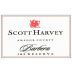 Scott Harvey J and S Reserve Barbera 2006 Front Label