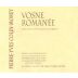 Pierre-Yves Colin-Morey Vosne-Romanee 2020 Front Label