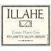 Illahe Vineyards and Winery Estate Pinot Gris 2018 Front Label