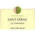 Daniel & Julien Barraud Saint-Veran Les Pommards 2016 Front Label