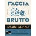 Faccia Brutto Amaro Alpino Front Label
