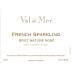 Val de Mer by Patrick Piuze Brut Nature Rose Front Label