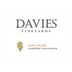Davies Napa Valley Cabernet Sauvignon 2021 Front Label