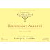 Francois Carillon Bourgogne Aligote 2021 Front Label