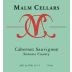 Malm Cellars 2015 Front Label