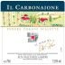 Poggio Scalette Il Carbonaione 2018 Front Label