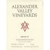 Alexander Valley Vineyards Merlot 2017 Front Label