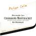 Philippe Colin Chassagne-Montrachet En Remilly Premier Cru 2016 Front Label