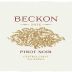 Beckon Pinot Noir 2015 Front Label