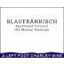 Left Foot Charley Old Mission Peninsula Macdonald Vineyard Blaufrankisch 2016 Front Label