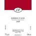 Virna Borgogno Barbera d'Alba 2008 Front Label