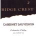 Claar Cellars Ridge Crest Cabernet Sauvignon 2006 Front Label