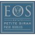 EOS Petite Sirah 2016 Front Label