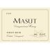 Masut Estate Vineyard Pinot Noir 2016 Front Label