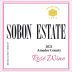 Sobon Estate Rose 2021 Front Label
