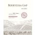 Berryessa Gap Vineyards Malbec 2020 Front Label