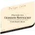 Philippe Colin Chassagne-Montrachet Clos Saint Jean Premier Cru 2018 Front Label
