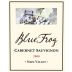 Blue Frog Winery Napa Valley Cabernet Sauvignon 2008 Front Label