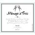 Menage a Trois Rose 2017 Front Label