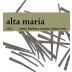 Alta Maria Santa Barbara County Pinot Noir 2014 Front Label