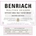 Benriach Malting Season Second Edition Speyside Single Malt Scotch Whisky Front Label