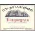Domaine La Bouissiere Vacqueyras 2017 Front Label