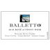 Balletto Winery Rose of Pinot Noir 2018 Front Label