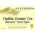 Alain Gautheron Chablis Montmains Vieilles Vignes Premier Cru 2023 Front Label