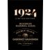 1924 Bourbon Barrel Aged Cabernet Sauvignon 2018 Front Label