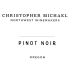 Christopher Michael Pinot Noir 2017 Front Label